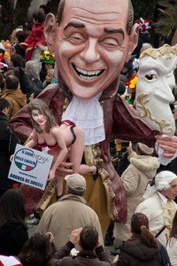 ヴィアレッジョでカーニバル